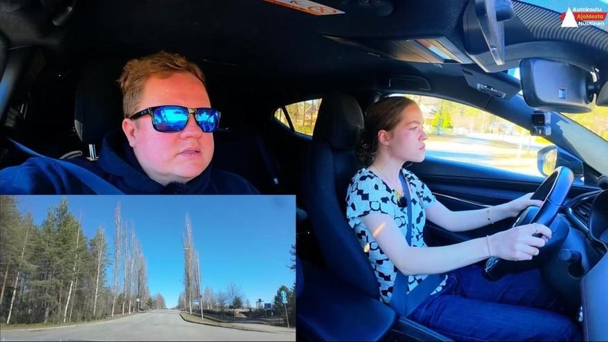 Ajo opasteiden mukaan
